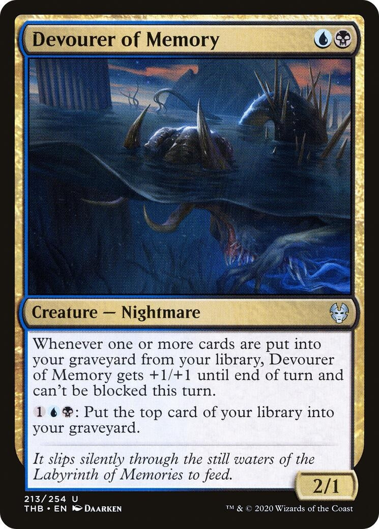 Image for Devourer of Memory (213) [Theros Beyond Death] - Magic: The Gathering