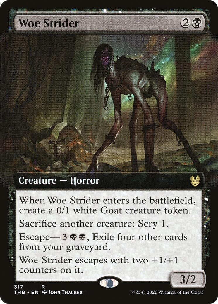 Image for Woe Strider (Extended Art) (317) [Theros Beyond Death] - Magic: The Gathering