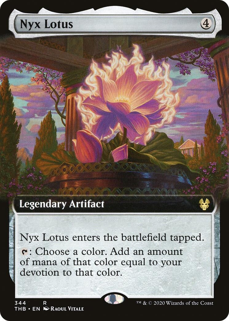 Image for Nyx Lotus (Extended Art) (344) [Theros Beyond Death] - Magic: The Gathering