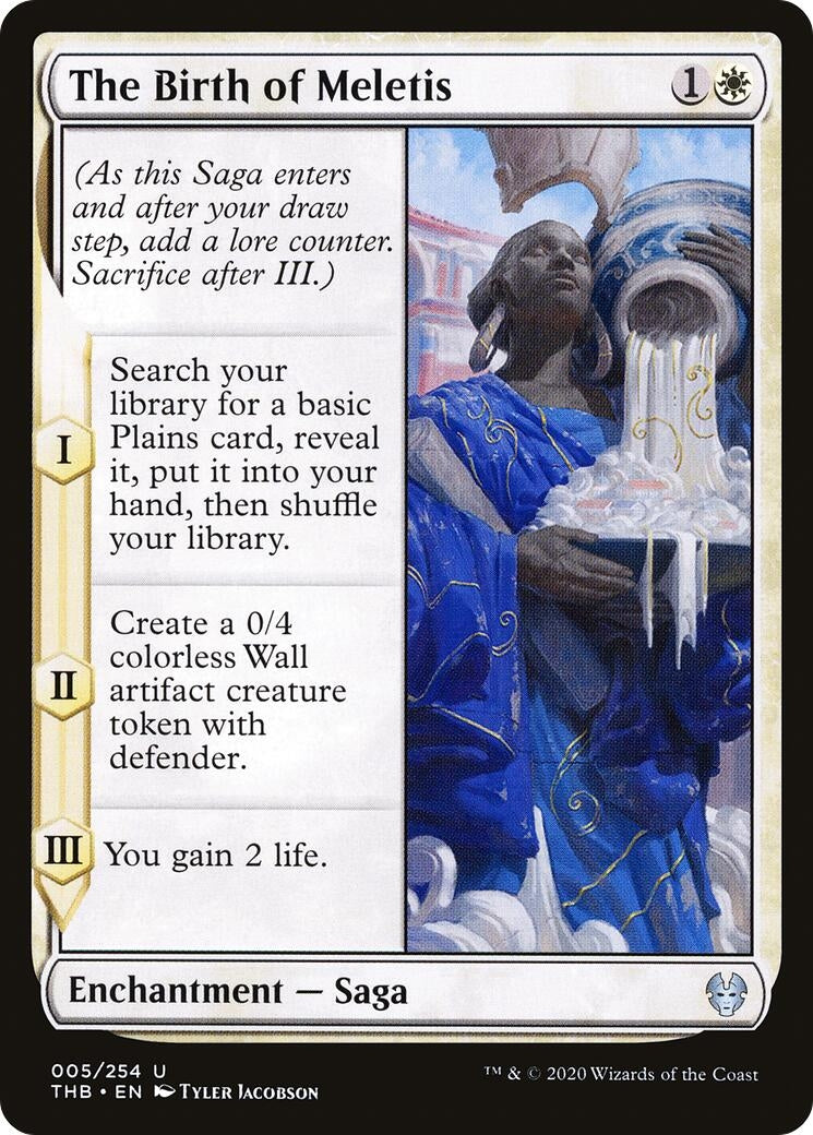 Image for The Birth of Meletis (5) [Theros Beyond Death] - Magic: The Gathering