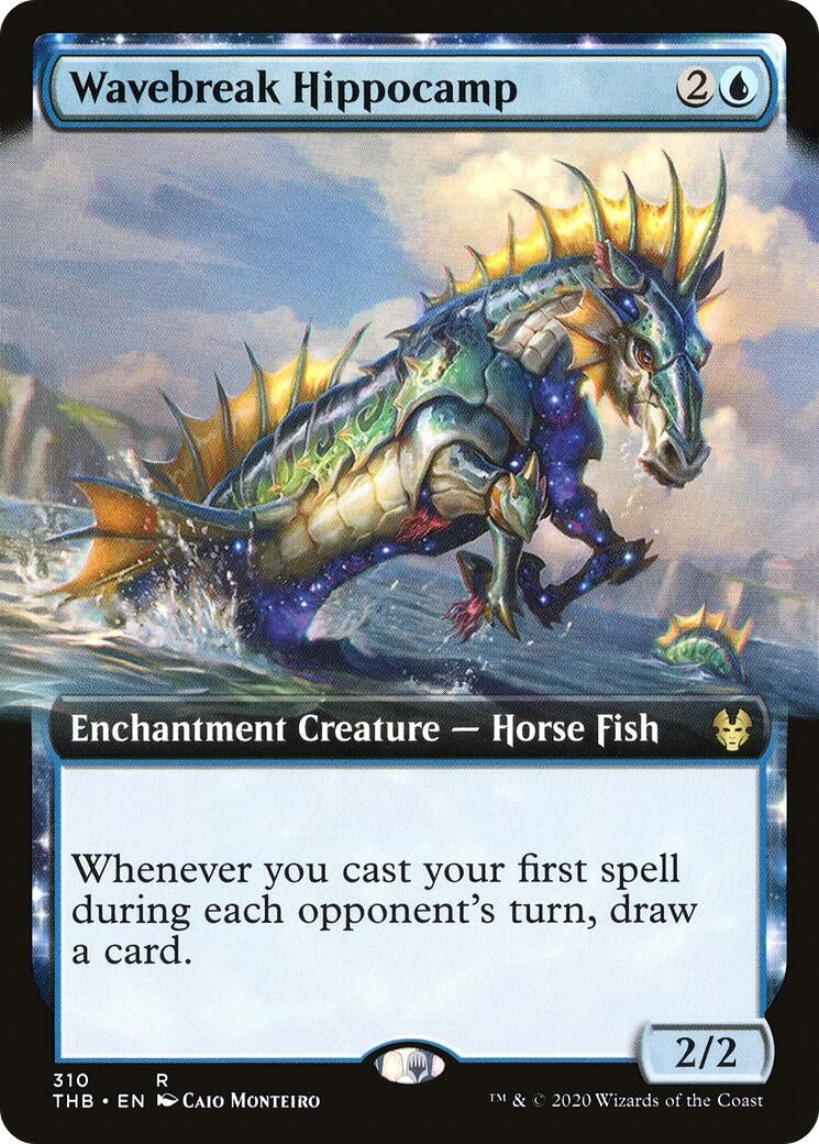 Image for Wavebreak Hippocamp (Extended Art) (310) [Theros Beyond Death] - Magic: The Gathering