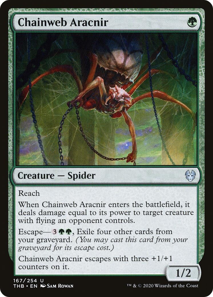 Image for Chainweb Aracnir (167) [Theros Beyond Death] - Magic: The Gathering