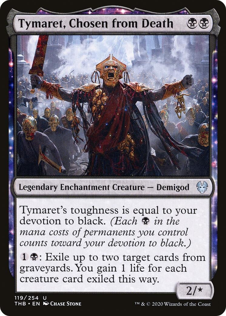 Image for Tymaret, Chosen from Death (119) [Theros Beyond Death] - Magic: The Gathering