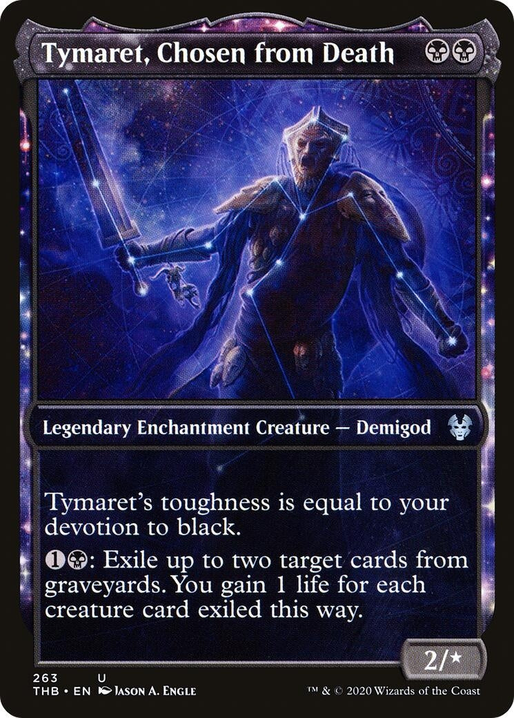 Image for Tymaret, Chosen from Death (Showcase) (263) [Theros Beyond Death] - Magic: The Gathering