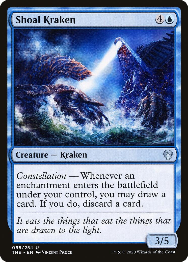 Image for Shoal Kraken (65) [Theros Beyond Death] - Magic: The Gathering