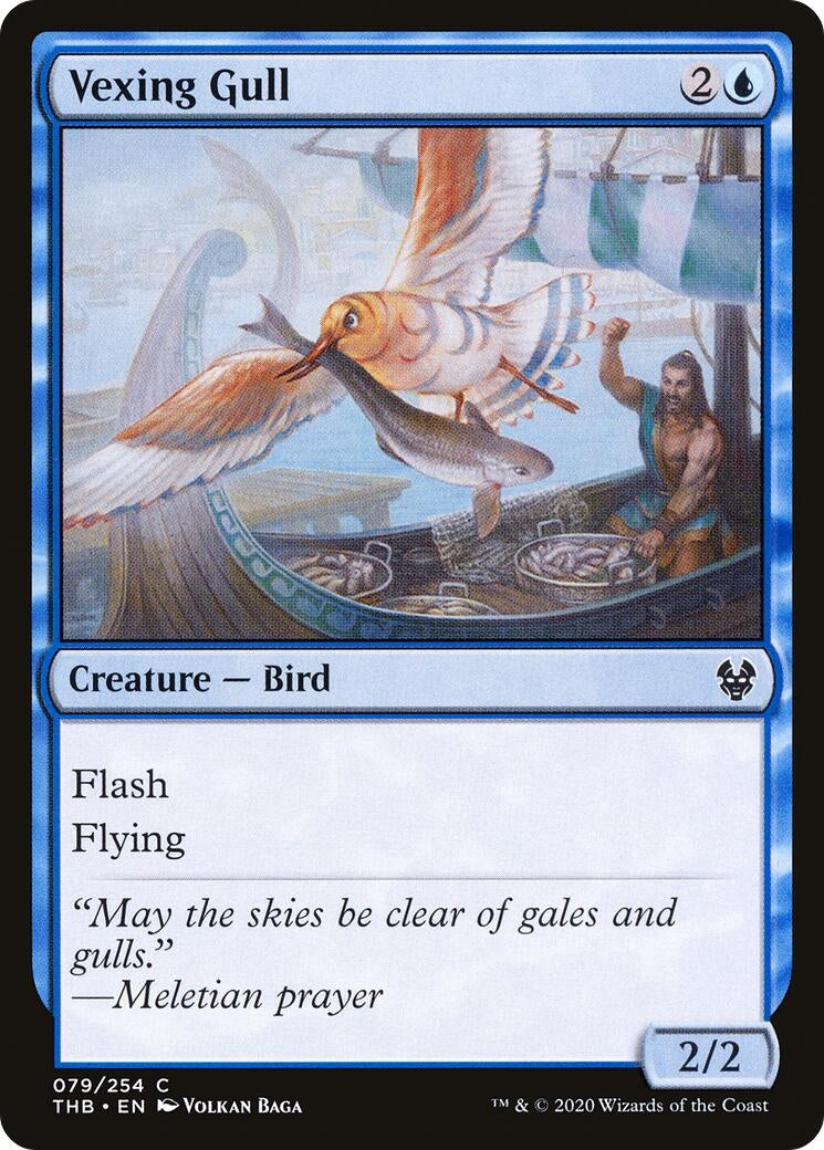 Image for Vexing Gull (79) [Theros Beyond Death] - Magic: The Gathering