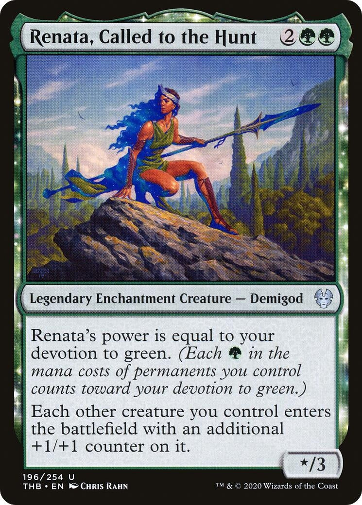 Image for Renata, Called to the Hunt (196) [Theros Beyond Death] - Magic: The Gathering