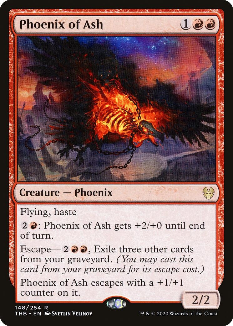 Image for Phoenix of Ash (148) [Theros Beyond Death] - Magic: The Gathering