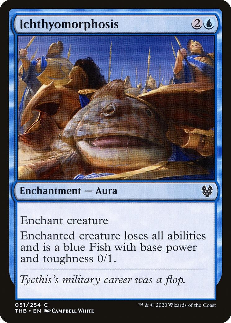 Image for Ichthyomorphosis (51) [Theros Beyond Death] - Magic: The Gathering