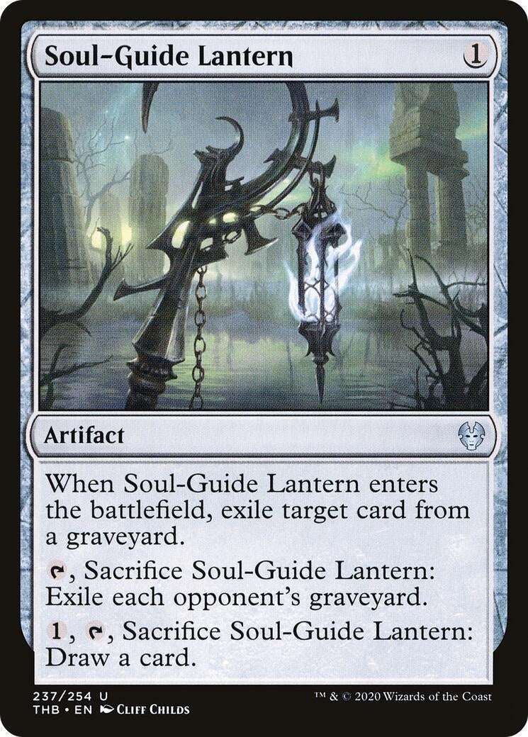 Image for Soul-Guide Lantern (237) [Theros Beyond Death] - Magic: The Gathering