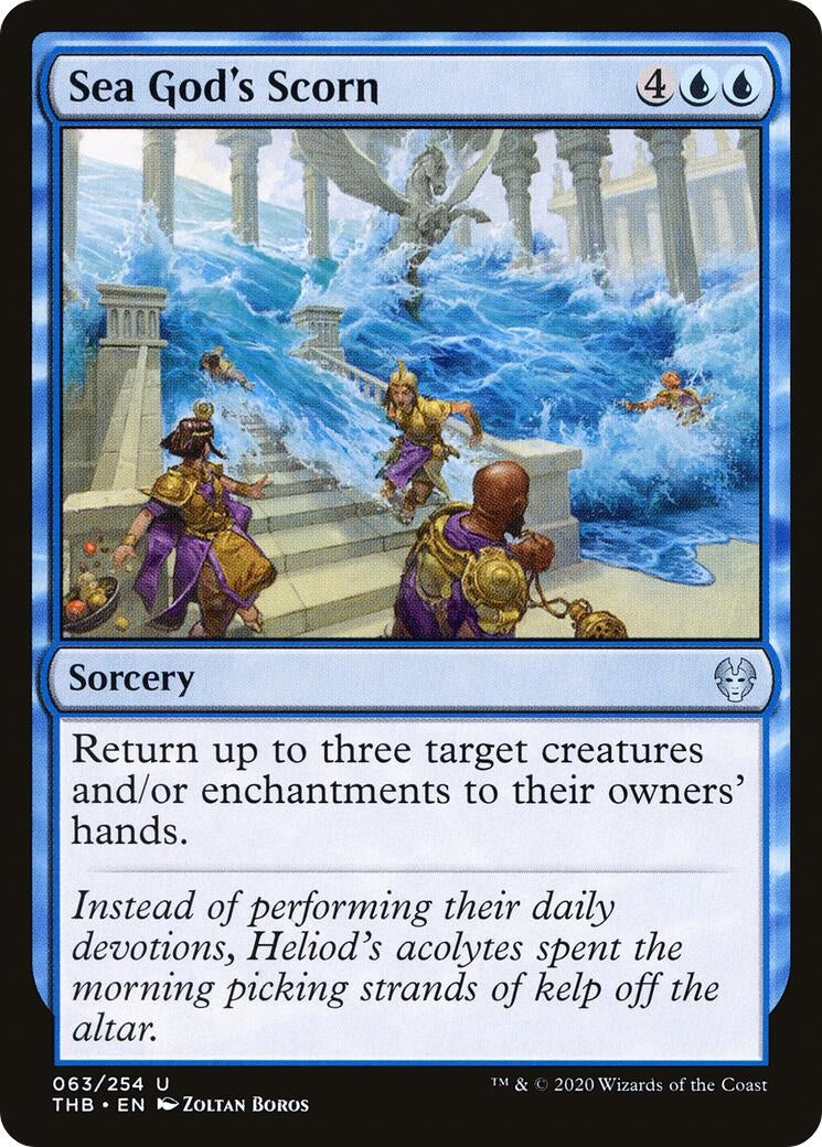 Image for Sea God's Scorn (63) [Theros Beyond Death] - Magic: The Gathering