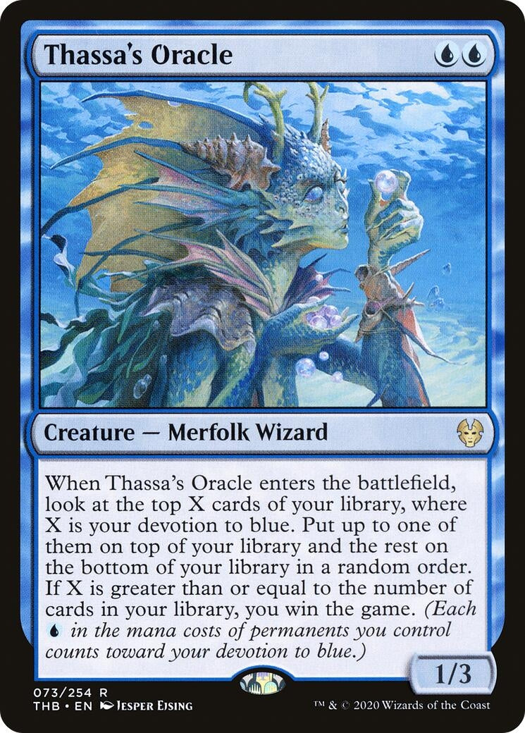 Image for Thassa's Oracle (73) [Theros Beyond Death] - Magic: The Gathering