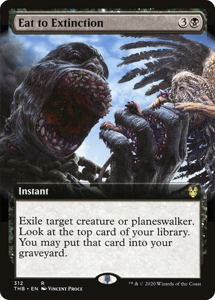 Image for Eat to Extinction (Extended Art) (312) [Theros Beyond Death] - Magic: The Gathering