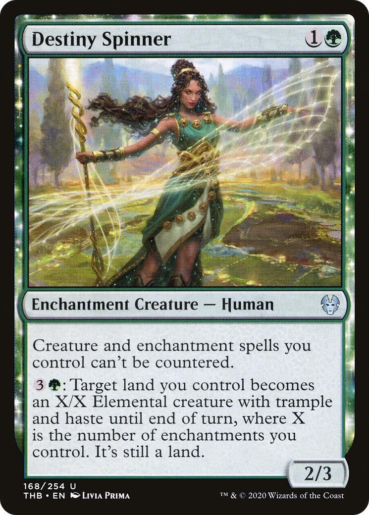 Image for Destiny Spinner (168) [Theros Beyond Death] - Magic: The Gathering