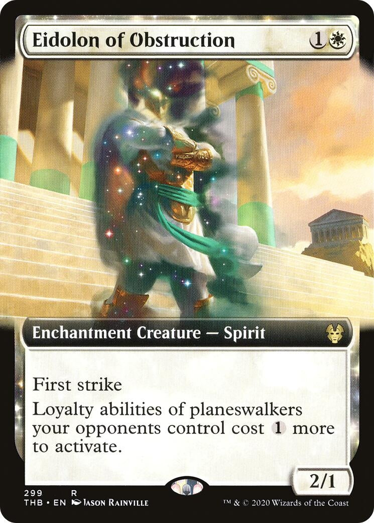 Image for Eidolon of Obstruction (Extended Art) (299) [Theros Beyond Death] - Magic: The Gathering