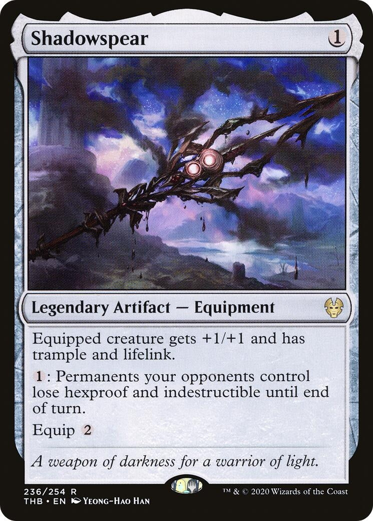 Image for Shadowspear (236) [Theros Beyond Death] - Magic: The Gathering