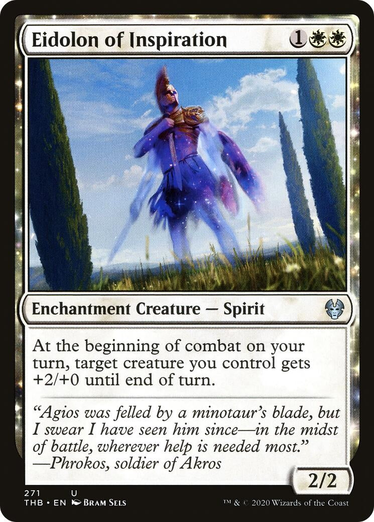 Image for Eidolon of Inspiration (271) [Theros Beyond Death] - Magic: The Gathering
