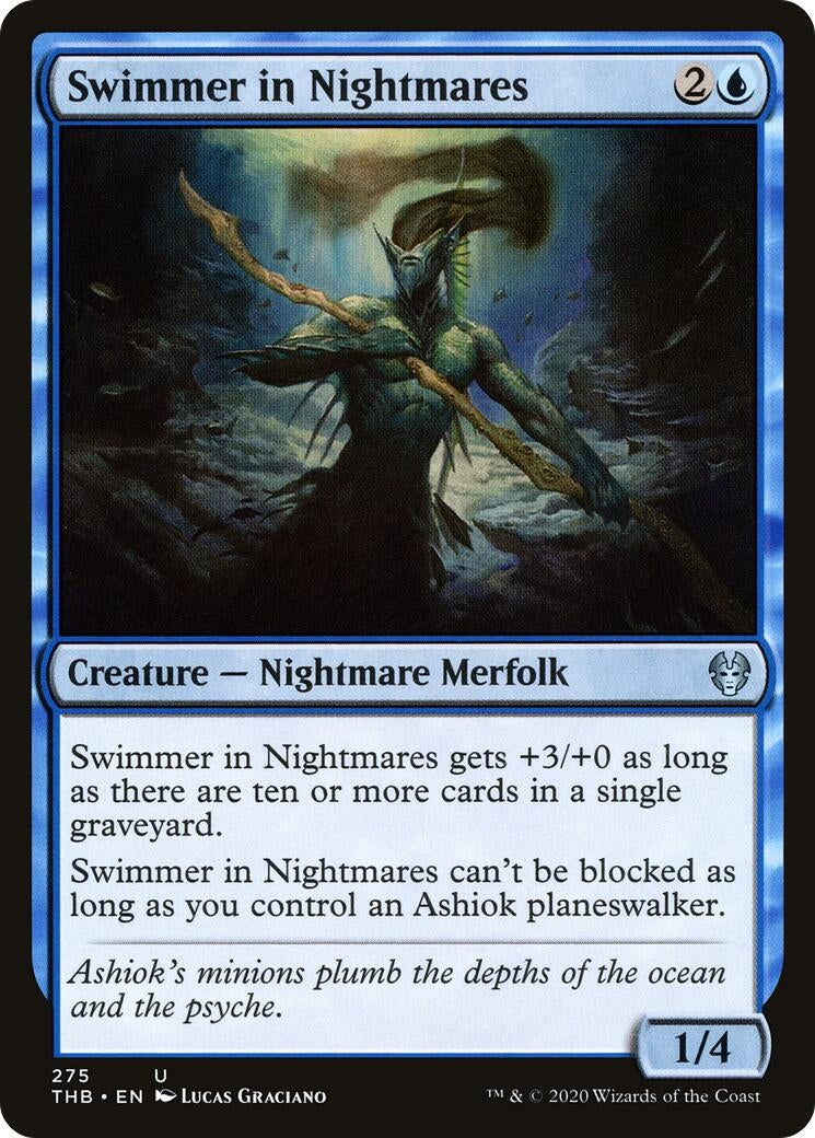 Image for Swimmer in Nightmares (275) [Theros Beyond Death] - Magic: The Gathering