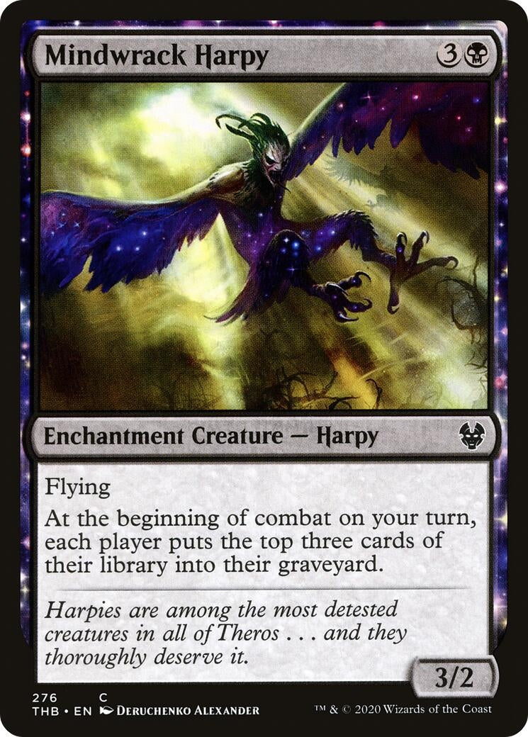 Image for Mindwrack Harpy (276) [Theros Beyond Death] - Magic: The Gathering