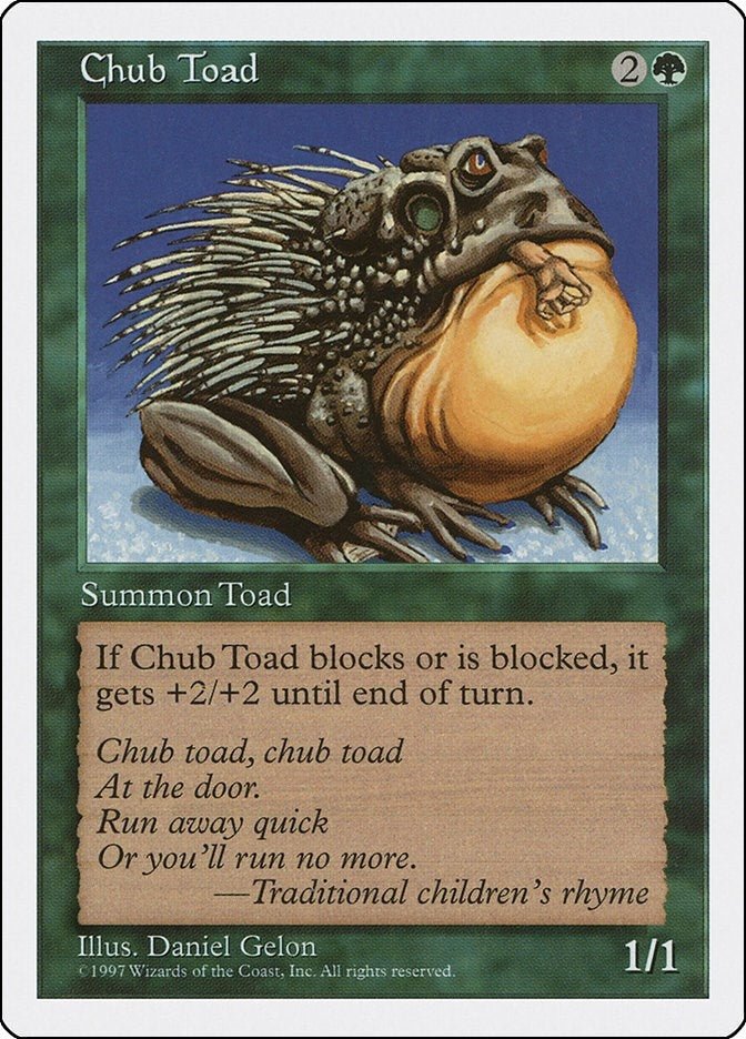 Image for Chub Toad [Fifth Edition] - Magic: The Gathering