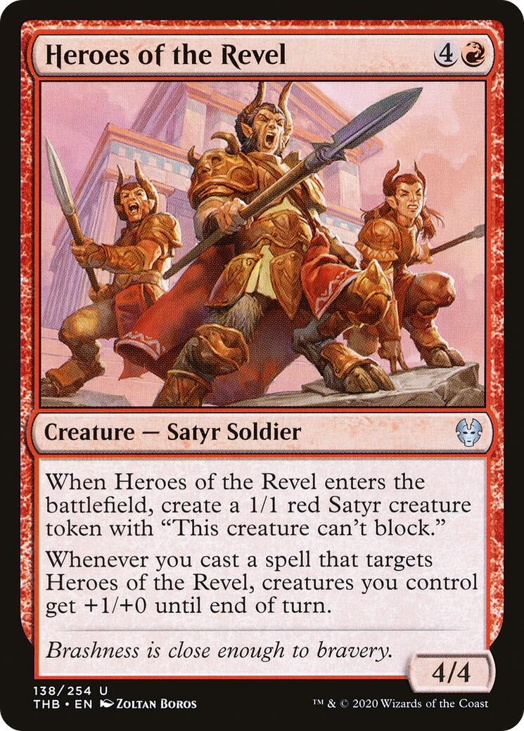 Image for Heroes of the Revel (138) [Theros Beyond Death] - Magic: The Gathering
