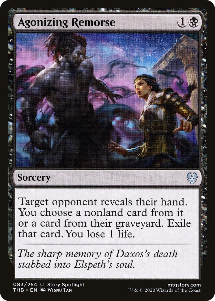 Image for Agonizing Remorse (83) [Theros Beyond Death] - Magic: The Gathering
