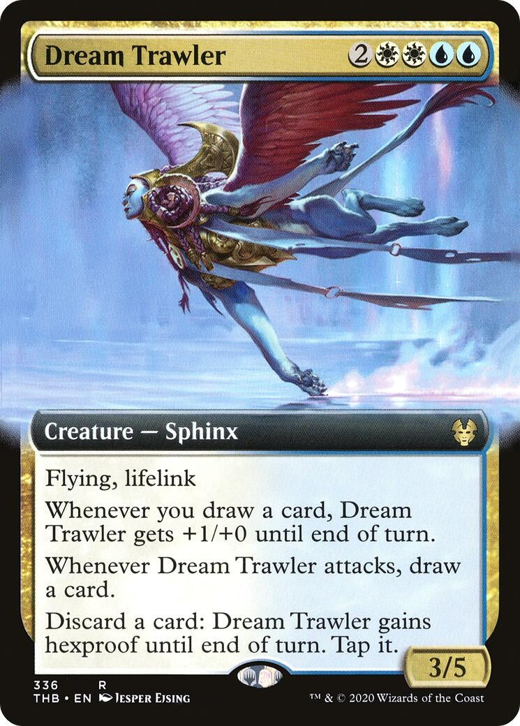 Image for Dream Trawler (Extended Art) (336) [Theros Beyond Death] - Magic: The Gathering