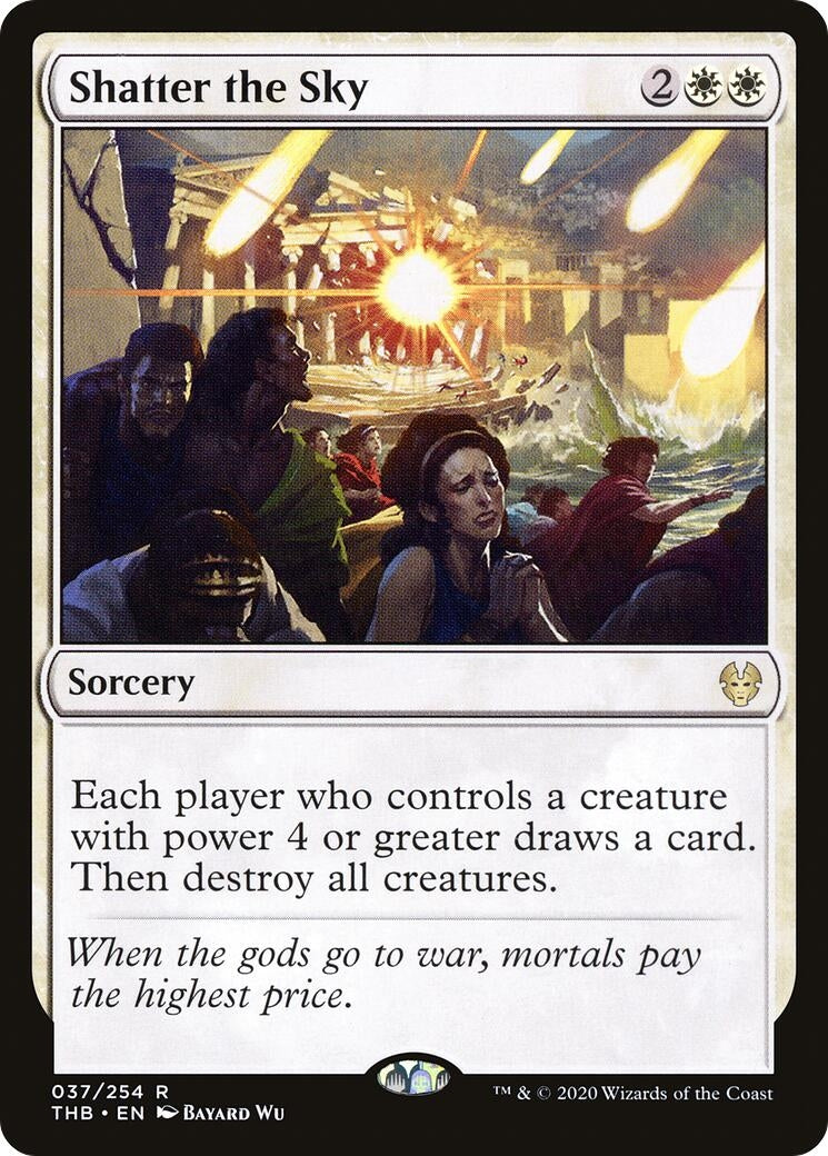 Image for Shatter the Sky (37) [Theros Beyond Death] - Magic: The Gathering