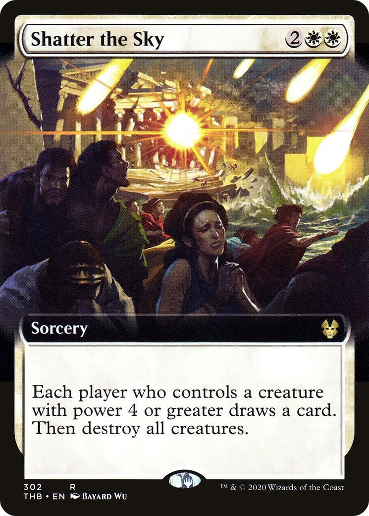 Image for Shatter the Sky (Extended Art) (302) [Theros Beyond Death] - Magic: The Gathering