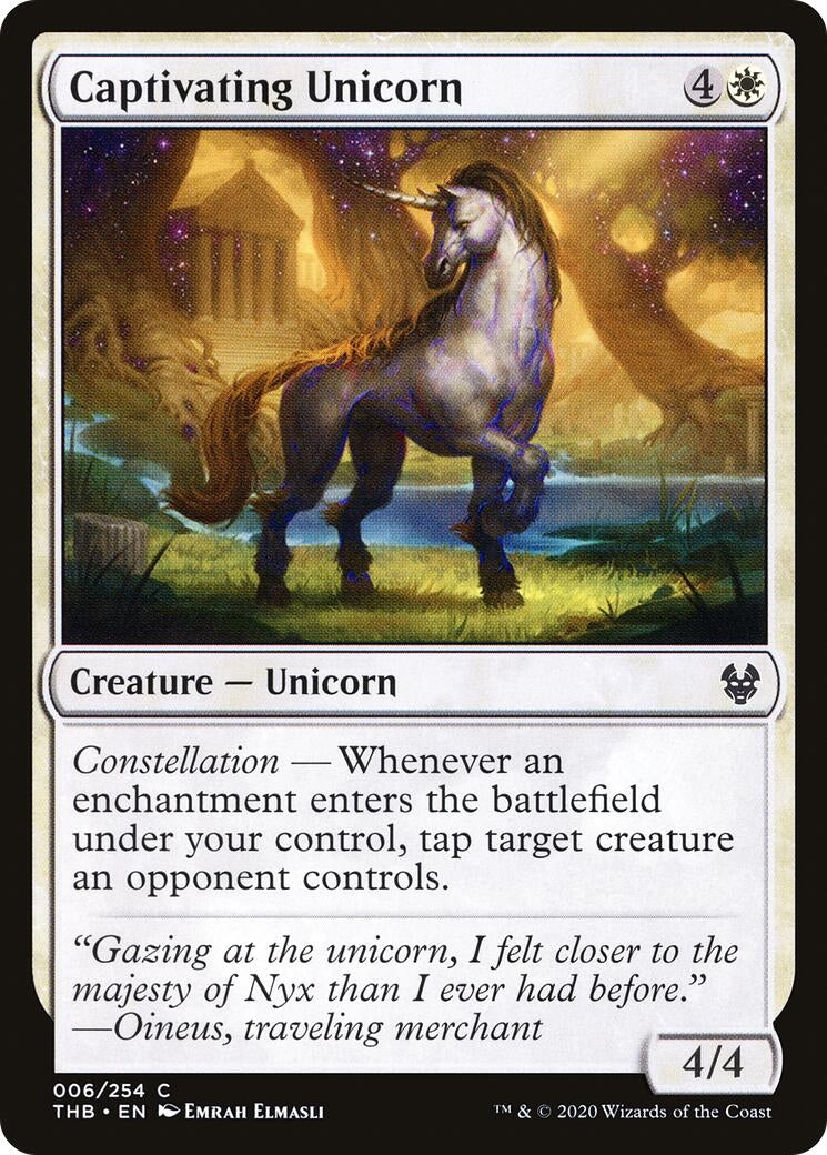 Image for Captivating Unicorn (6) [Theros Beyond Death] - Magic: The Gathering
