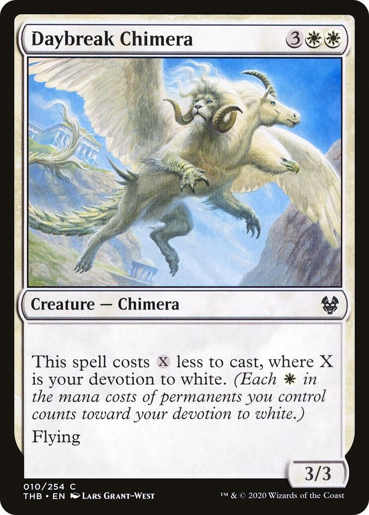Image for Daybreak Chimera (10) [Theros Beyond Death] - Magic: The Gathering