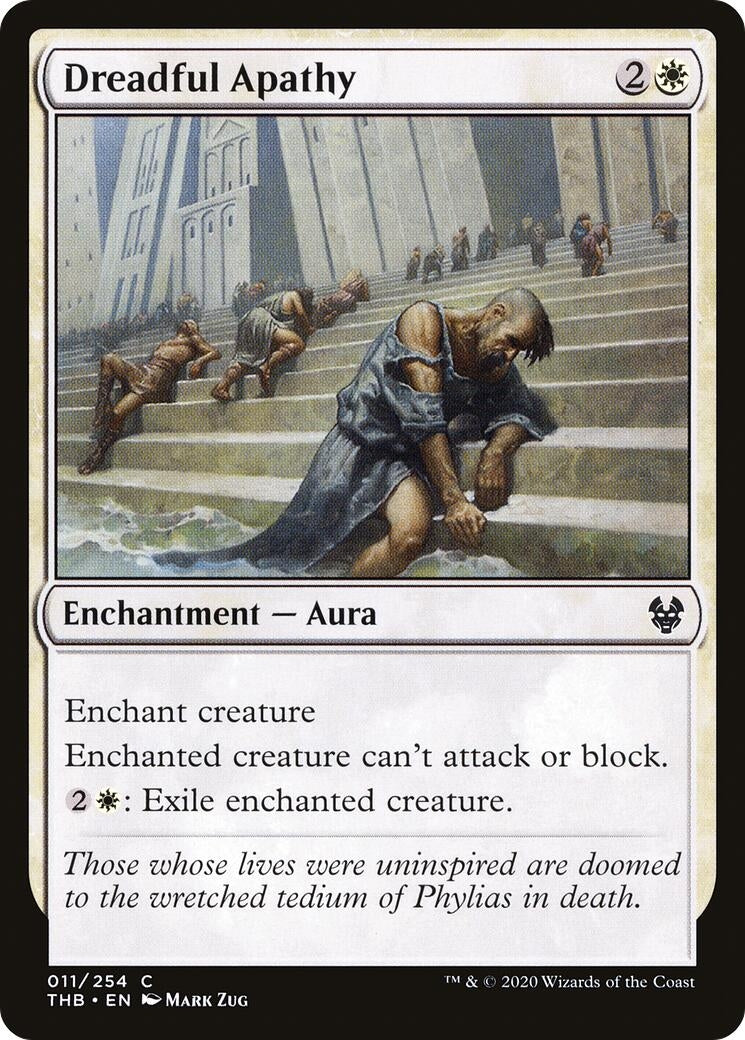 Image for Dreadful Apathy (11) [Theros Beyond Death] - Magic: The Gathering