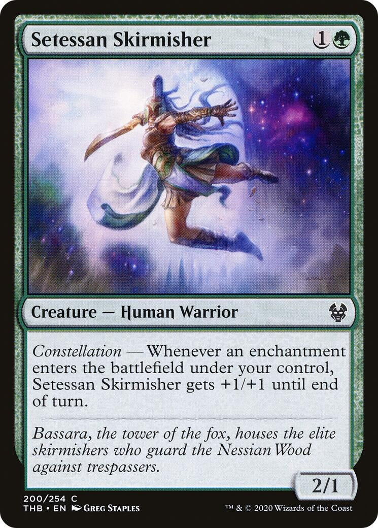 Image for Setessan Skirmisher (200) [Theros Beyond Death] - Magic: The Gathering