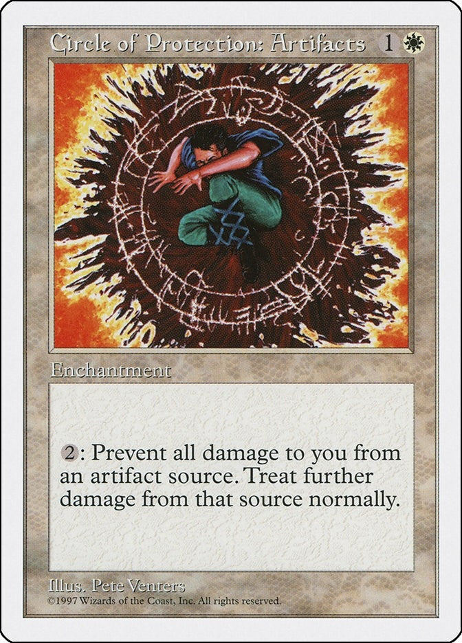 Image for Circle of Protection: Artifacts [Fifth Edition] - Magic: The Gathering
