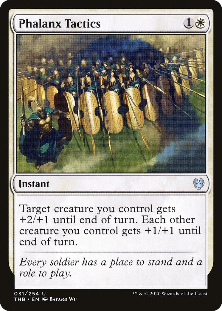 Image for Phalanx Tactics (31) [Theros Beyond Death] - Magic: The Gathering