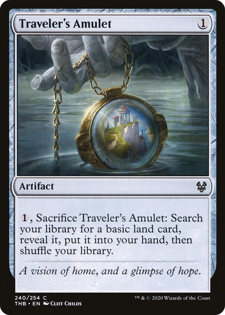 Image for Traveler's Amulet (240) [Theros Beyond Death] - Magic: The Gathering