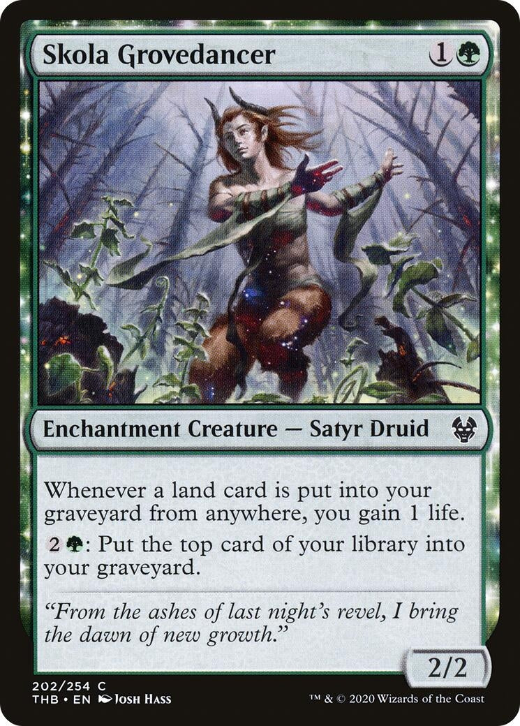Image for Skola Grovedancer (202) [Theros Beyond Death] - Magic: The Gathering