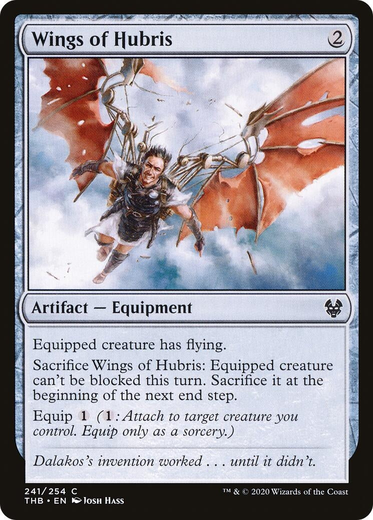 Image for Wings of Hubris (241) [Theros Beyond Death] - Magic: The Gathering