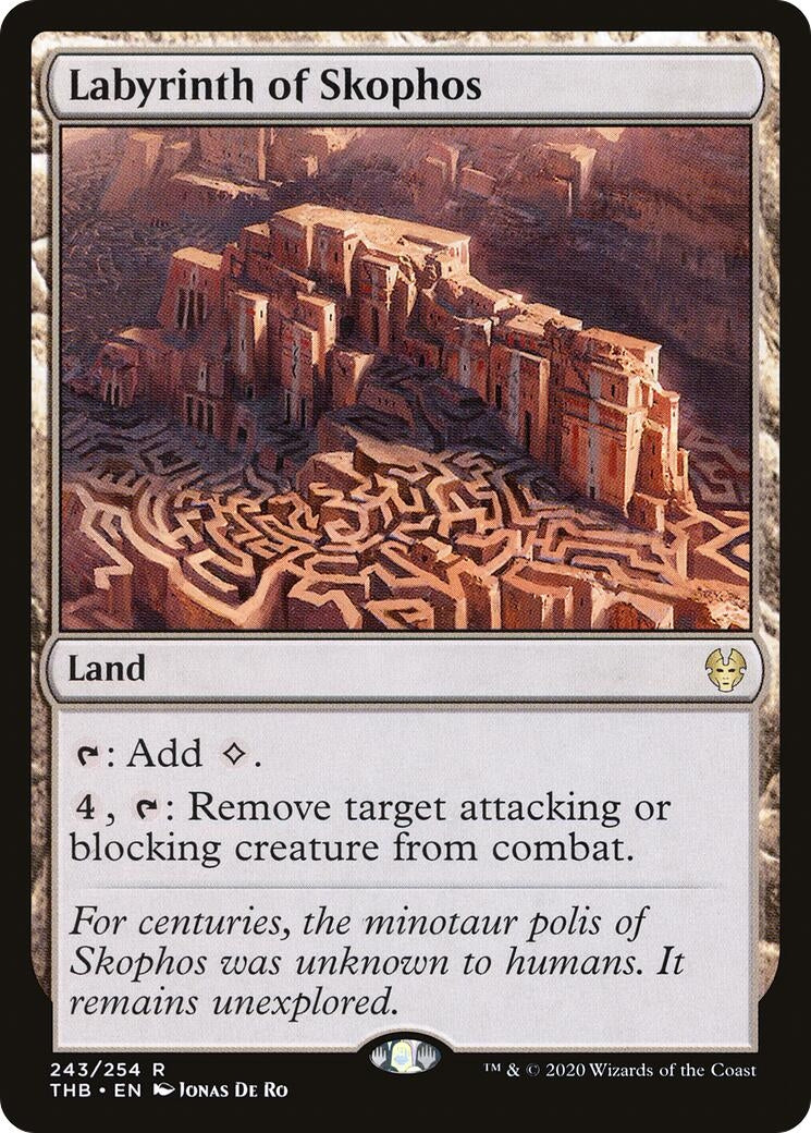 Image for Labyrinth of Skophos (243) [Theros Beyond Death] - Magic: The Gathering