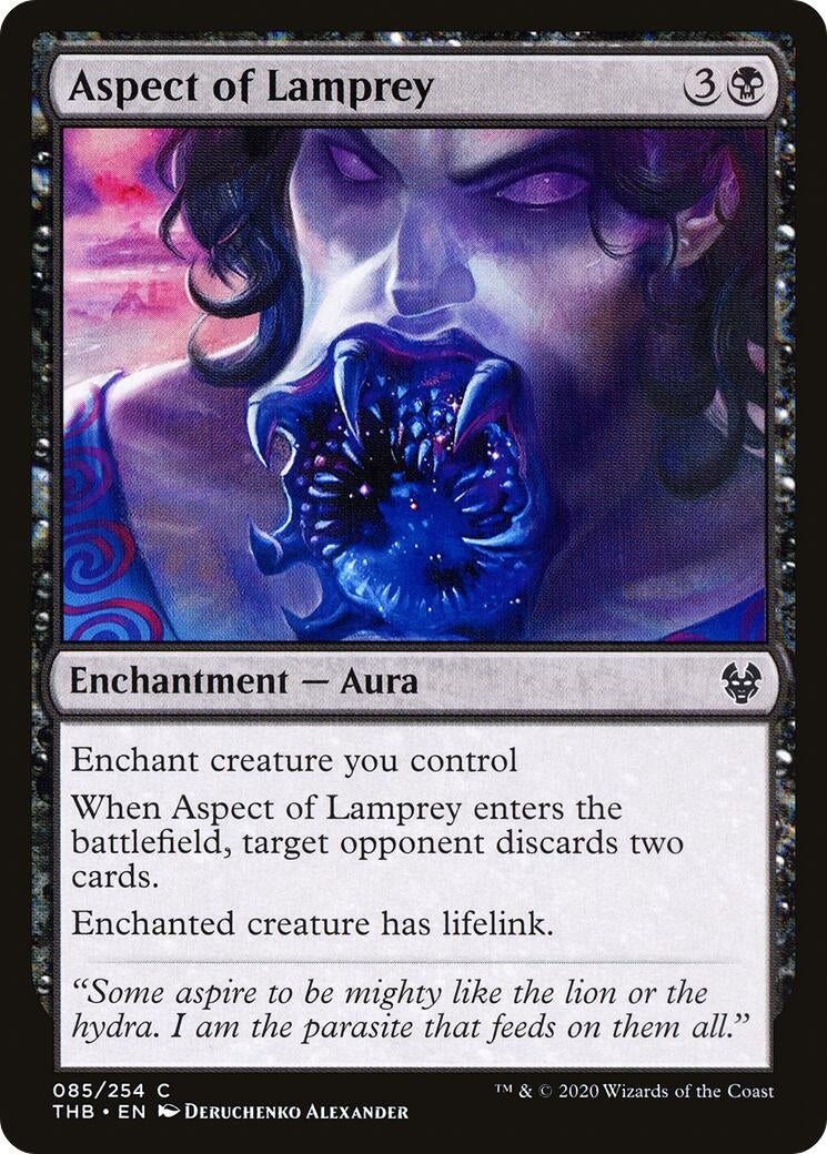 Image for Aspect of Lamprey (85) [Theros Beyond Death] - Magic: The Gathering