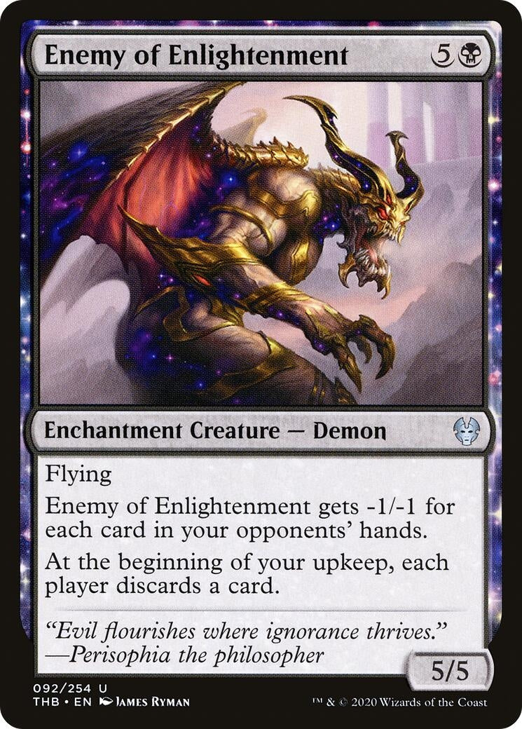 Image for Enemy of Enlightenment (92) [Theros Beyond Death] - Magic: The Gathering