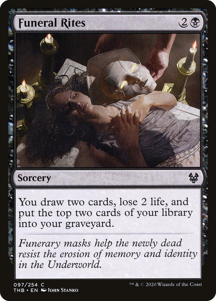 Image for Funeral Rites (97) [Theros Beyond Death] - Magic: The Gathering