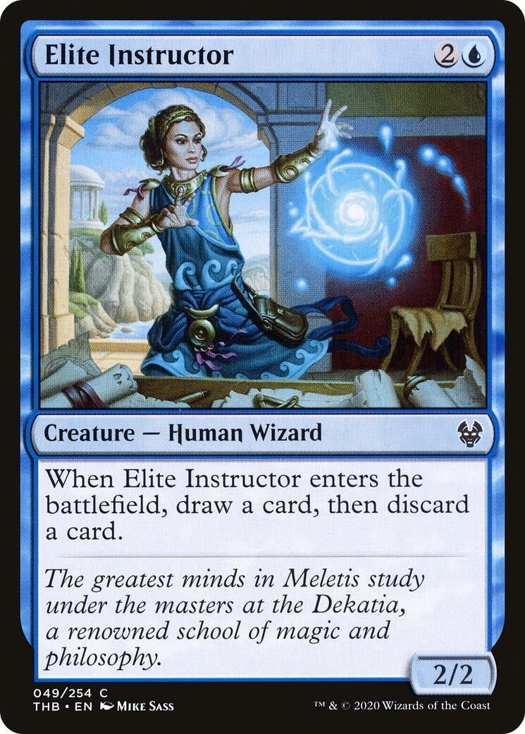 Image for Elite Instructor (49) [Theros Beyond Death] - Magic: The Gathering