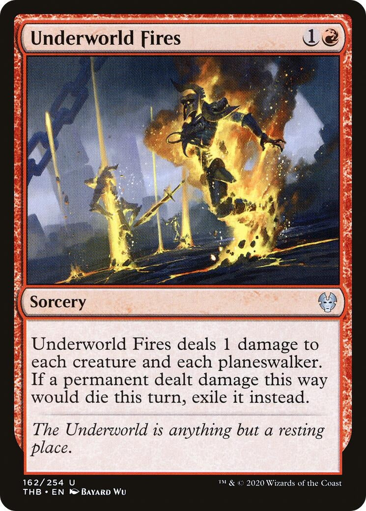 Image for Underworld Fires (162) [Theros Beyond Death] - Magic: The Gathering