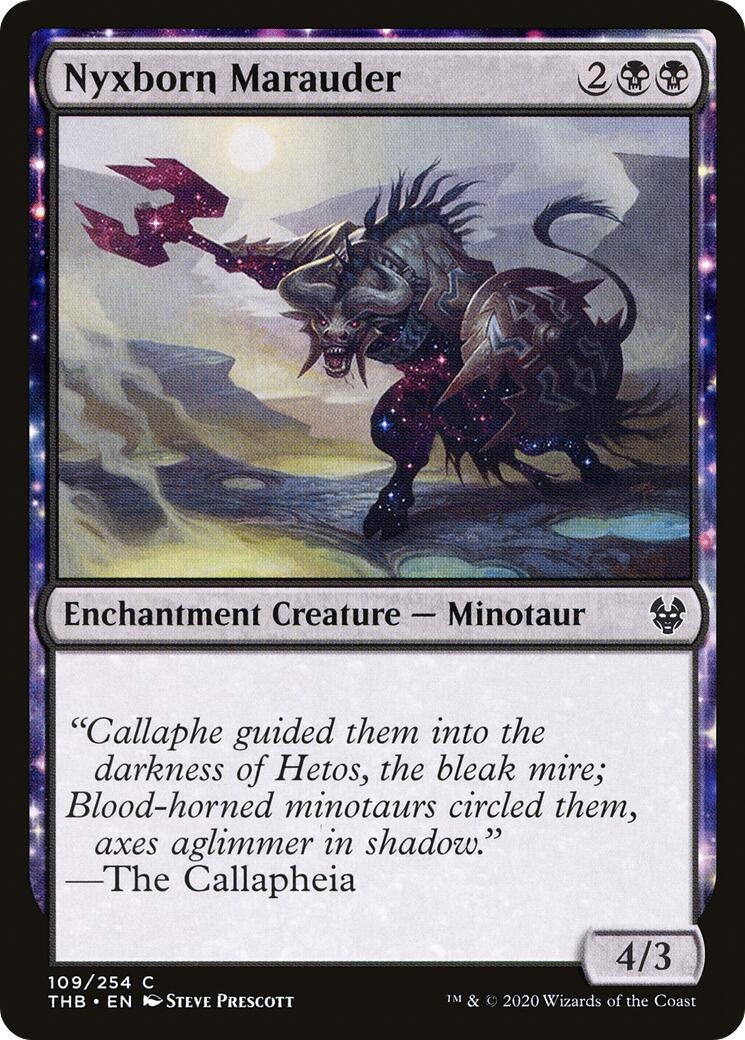Image for Nyxborn Marauder (109) [Theros Beyond Death] - Magic: The Gathering