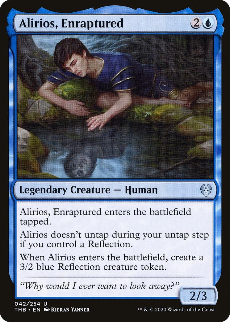 Image for Alirios, Enraptured (42) [Theros Beyond Death] - Magic: The Gathering