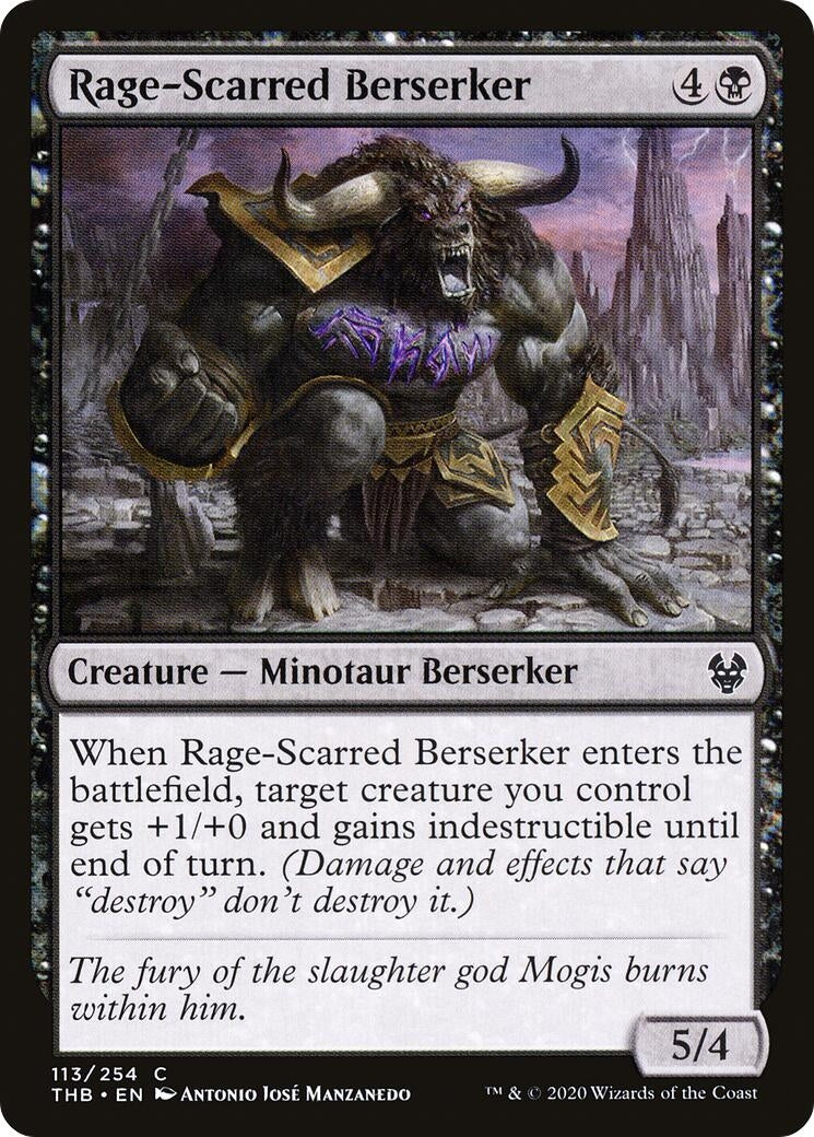 Rage-Scarred Berserker (113) [Theros Beyond Death]
