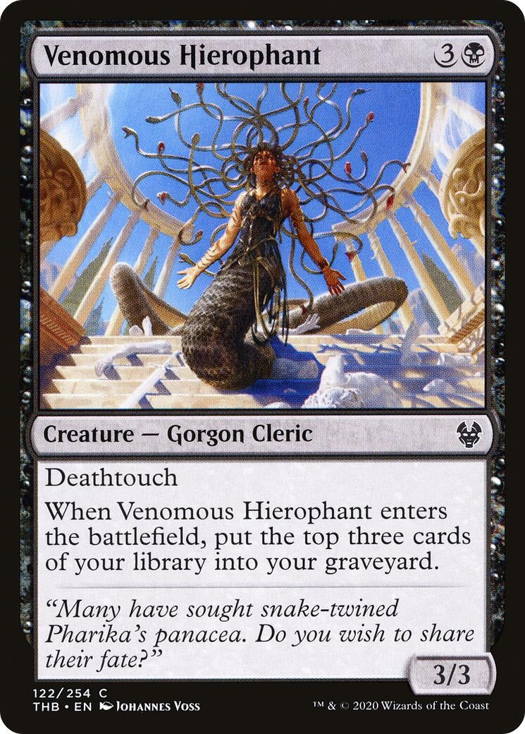 Image for Venomous Hierophant (122) [Theros Beyond Death] - Magic: The Gathering