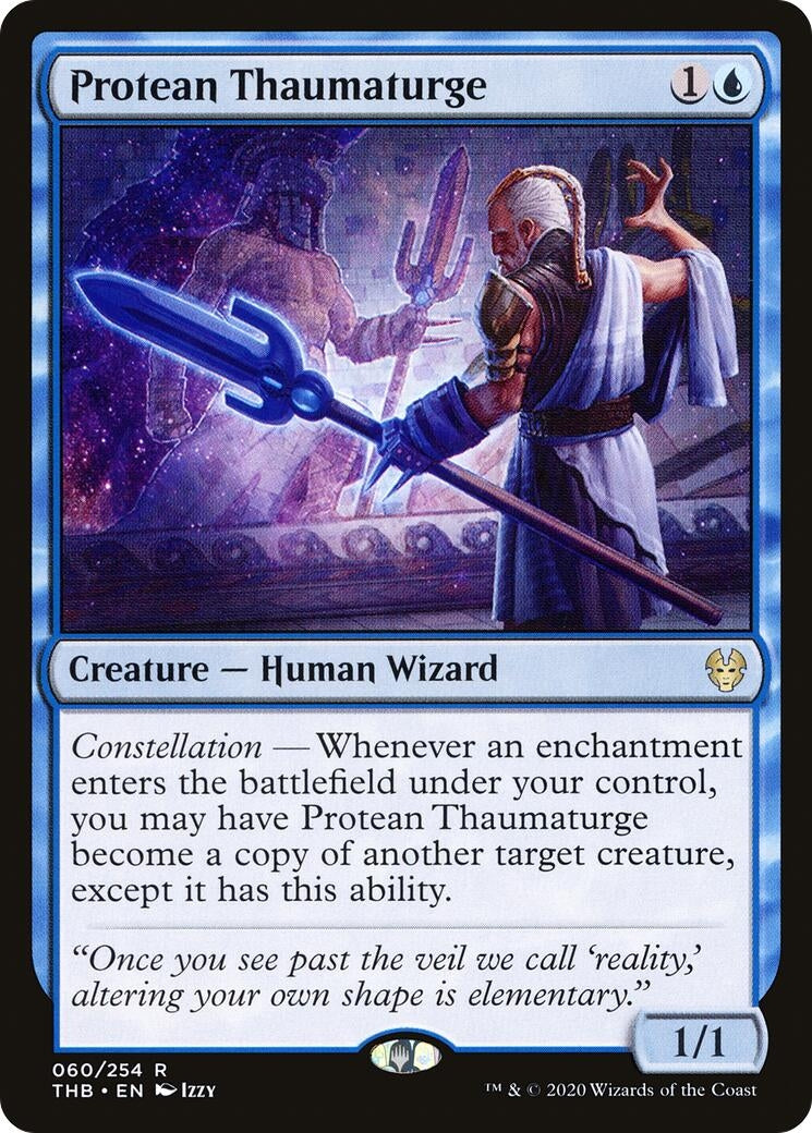 Image for Protean Thaumaturge (60) [Theros Beyond Death] - Magic: The Gathering