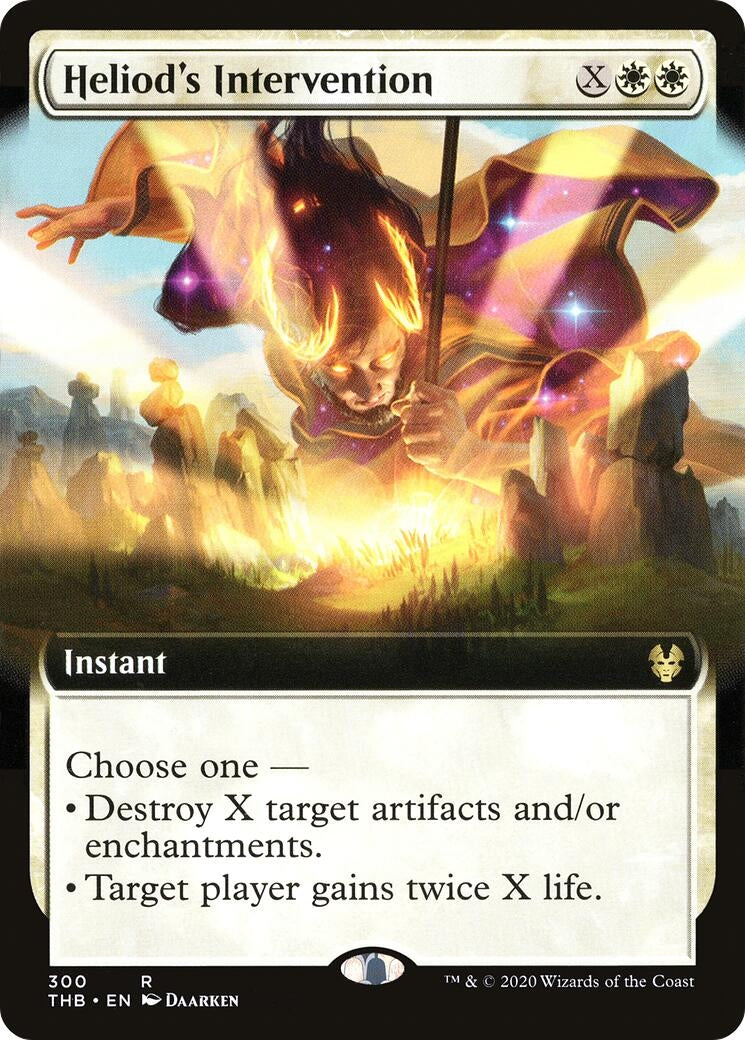 Image for Heliod's Intervention (Extended Art) (300) [Theros Beyond Death] - Magic: The Gathering